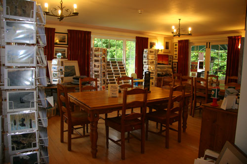 Betty Fold Tea Room and Gallery at Hawkshead Hill Nr Ambleside Cumbria